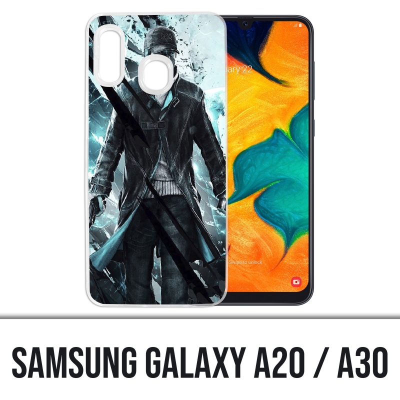 Samsung Galaxy A20 / A30 Abdeckung - Watch Dog