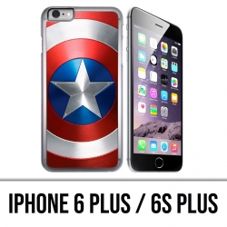 Funda para iPhone 6 Plus / 6S Plus - Capitán América Avengers Shield