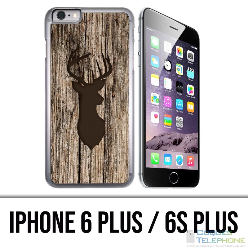 Custodia per iPhone 6 Plus / 6S Plus - Bird Wood Deer