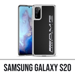 Coque Samsung Galaxy S20 - Amg Carbone Logo
