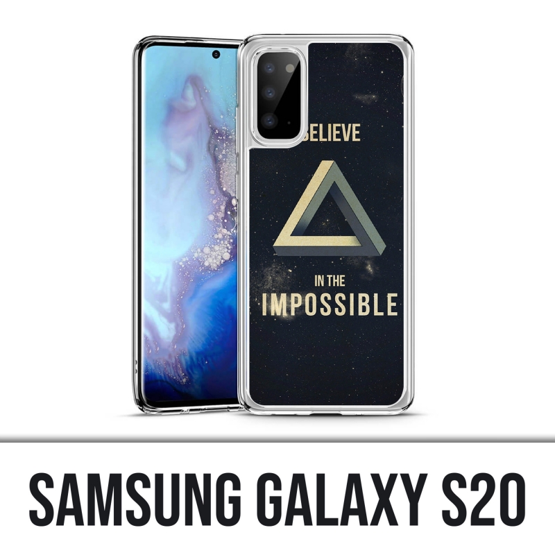 Samsung Galaxy S20 Hülle - Glauben Sie unmöglich