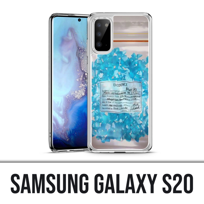 Coque Samsung Galaxy S20 - Breaking Bad Crystal Meth