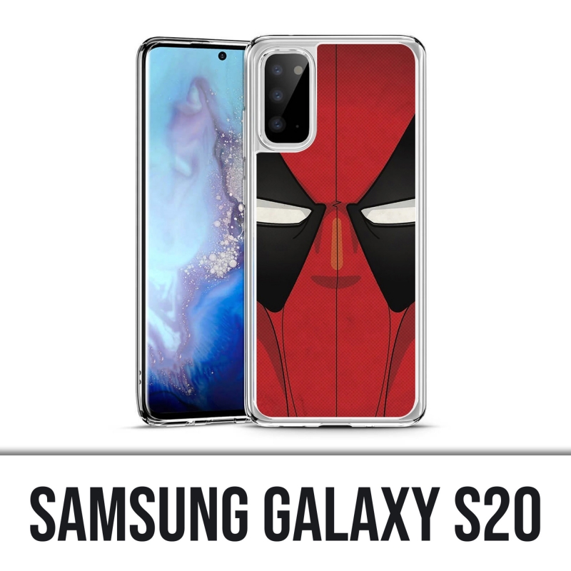 Samsung Galaxy S20 Hülle - Deadpool Maske