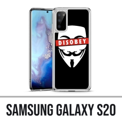Funda Samsung Galaxy S20 - Desobedecer Anónimo