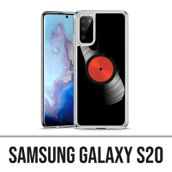 Samsung Galaxy S20 Hülle - Schallplatte