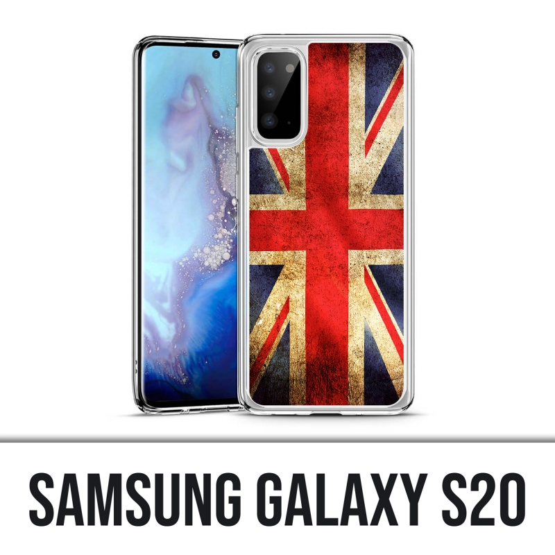 Funda Samsung Galaxy S20 - Vintage Uk Flag