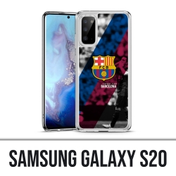 Coque Samsung Galaxy S20 - Football Fcb Barca