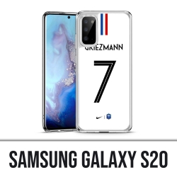 Coque Samsung Galaxy S20 - Football France Maillot Griezmann