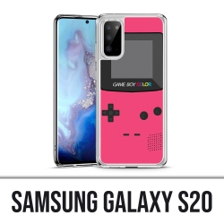 Funda Samsung Galaxy S20 - Game Boy Color Rose