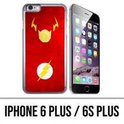 IPhone 6 Plus / 6S Plus Case - Dc Comics Flash Art Design