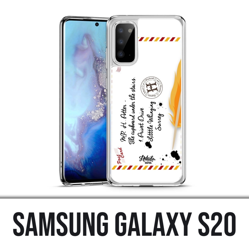Coque Samsung Galaxy S20 - Harry Potter Lettre Poudlard