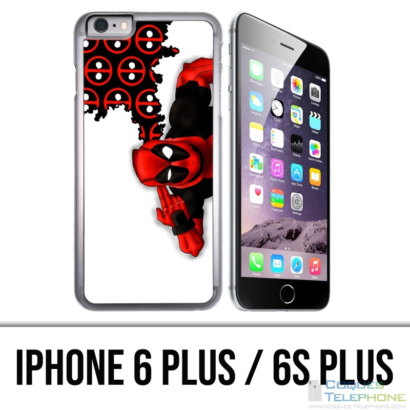 Custodia per iPhone 6 Plus / 6S Plus - Deadpool Bang