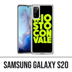 Coque Samsung Galaxy S20 - Io Sto Con Vale Motogp Valentino Rossi