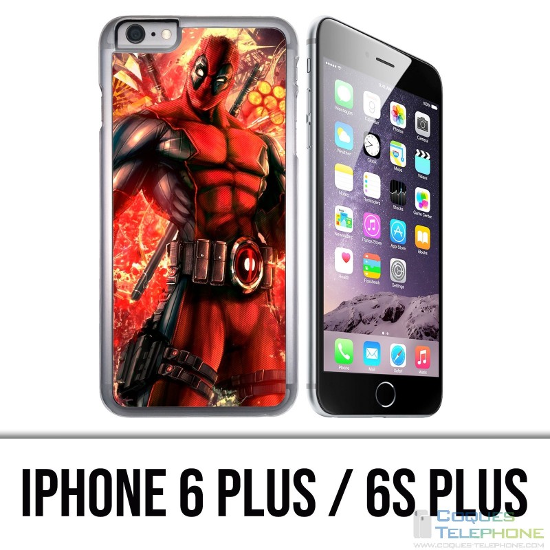 Coque iPhone 6 PLUS / 6S PLUS - Deadpool Comic