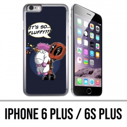 Funda para iPhone 6 Plus / 6S Plus - Deadpool Fluffy Unicorn