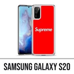 Samsung Galaxy S20 Hülle - Supreme Logo