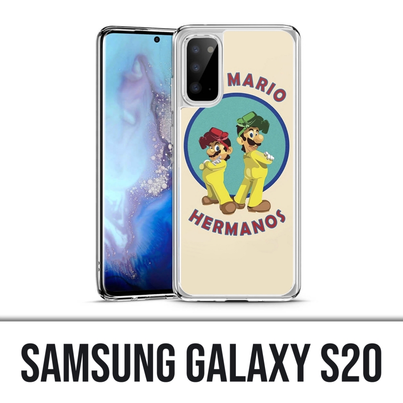 Coque Samsung Galaxy S20 - Los Mario Hermanos