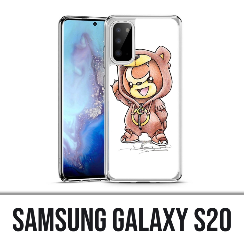 Coque Samsung Galaxy S20 - Pokemon Bébé Teddiursa