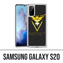 Coque Samsung Galaxy S20 - Pokémon Go Team Jaune