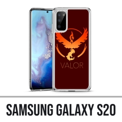 Samsung Galaxy S20 Hülle - Pokémon Go Team Red