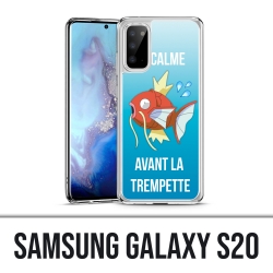 Samsung Galaxy S20 Hülle - Pokémon Ruhe vor dem Magicarpe Dip