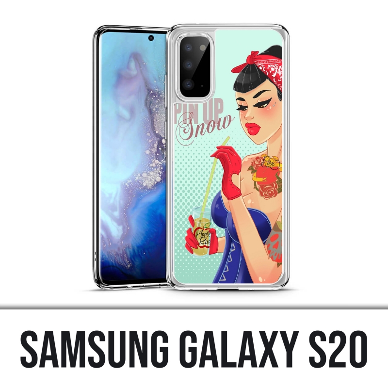 Coque Samsung Galaxy S20 - Princesse Disney Blanche Neige Pinup