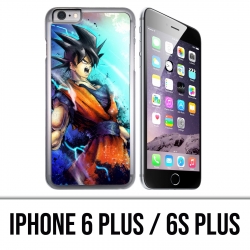 Coque iPhone 6 PLUS / 6S PLUS - Dragon Ball Goku Couleur