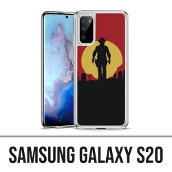 Samsung Galaxy S20 Hülle - Red Dead Redemption Sun.