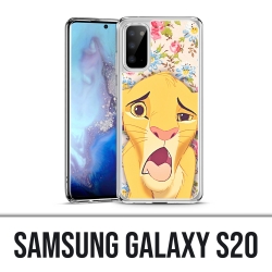 Coque Samsung Galaxy S20 - Roi Lion Simba Grimace