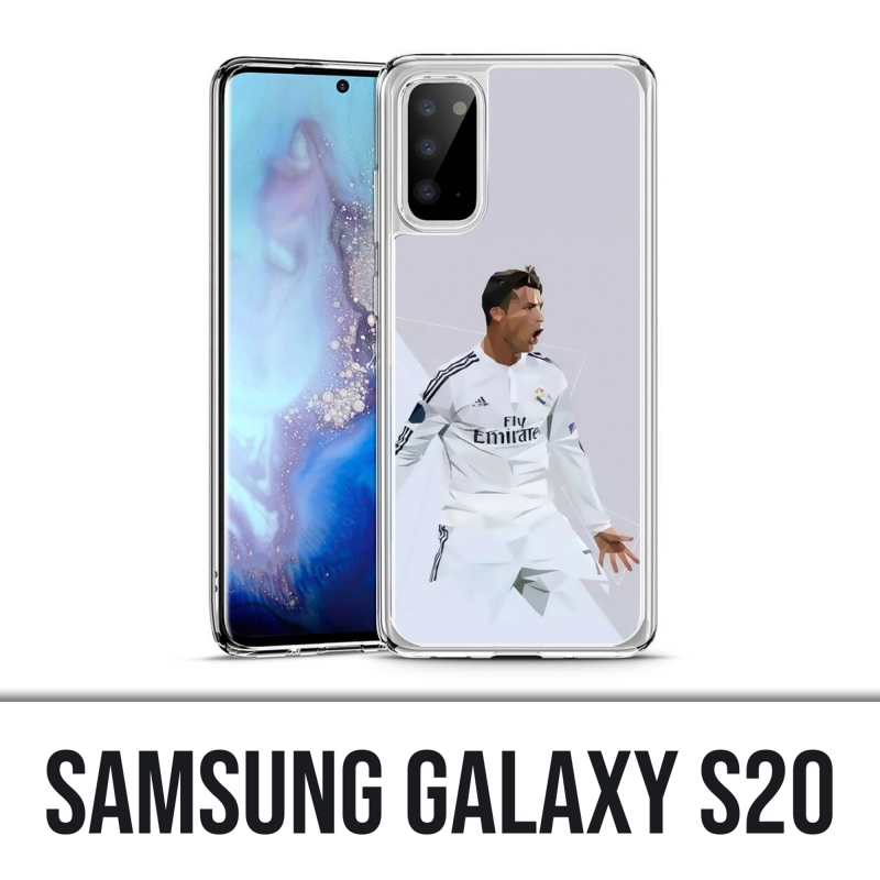 Samsung Galaxy S20 Case - Ronaldo Lowpoly