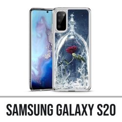 Coque Samsung Galaxy S20 - Rose Belle Et La Bete