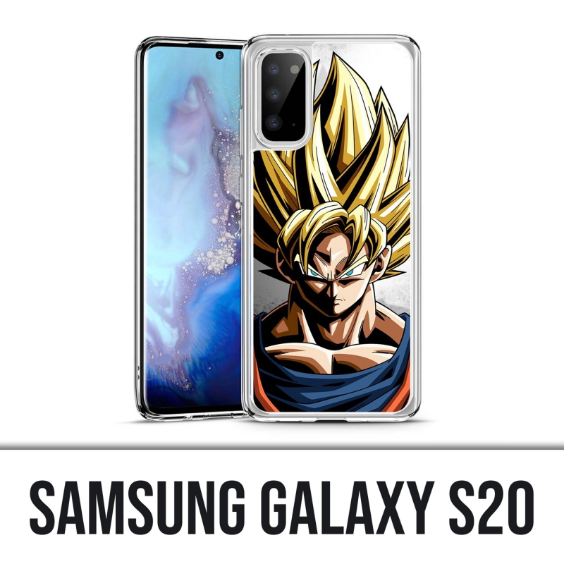 Coque Samsung Galaxy S20 - Sangoku Mur Dragon Ball Super