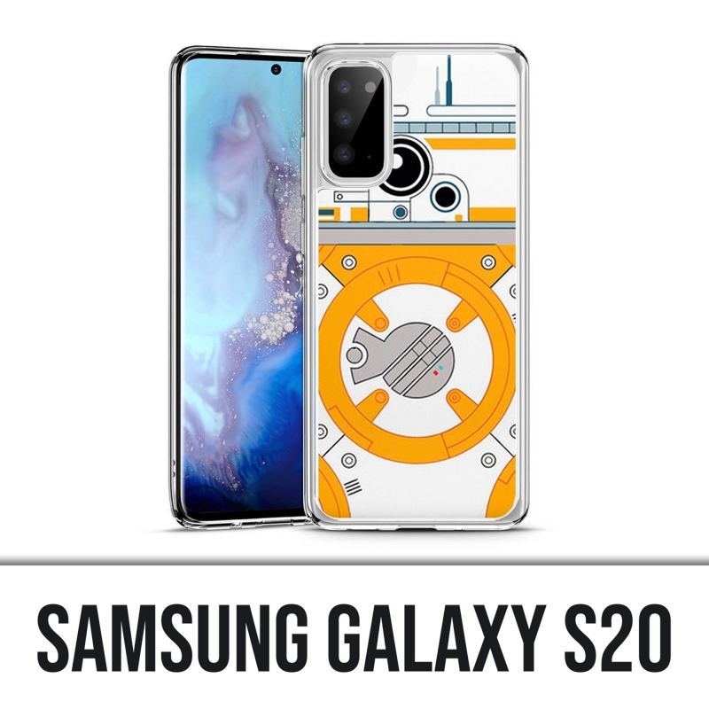 Custodia Samsung Galaxy S20 - Star Wars Bb8 minimalista