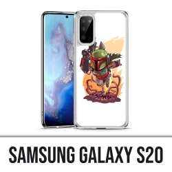 Coque Samsung Galaxy S20 - Star Wars Boba Fett Cartoon