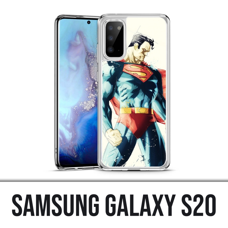 Coque Samsung Galaxy S20 - Superman Paintart