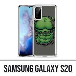 Funda Samsung Galaxy S20 - Torso Hulk