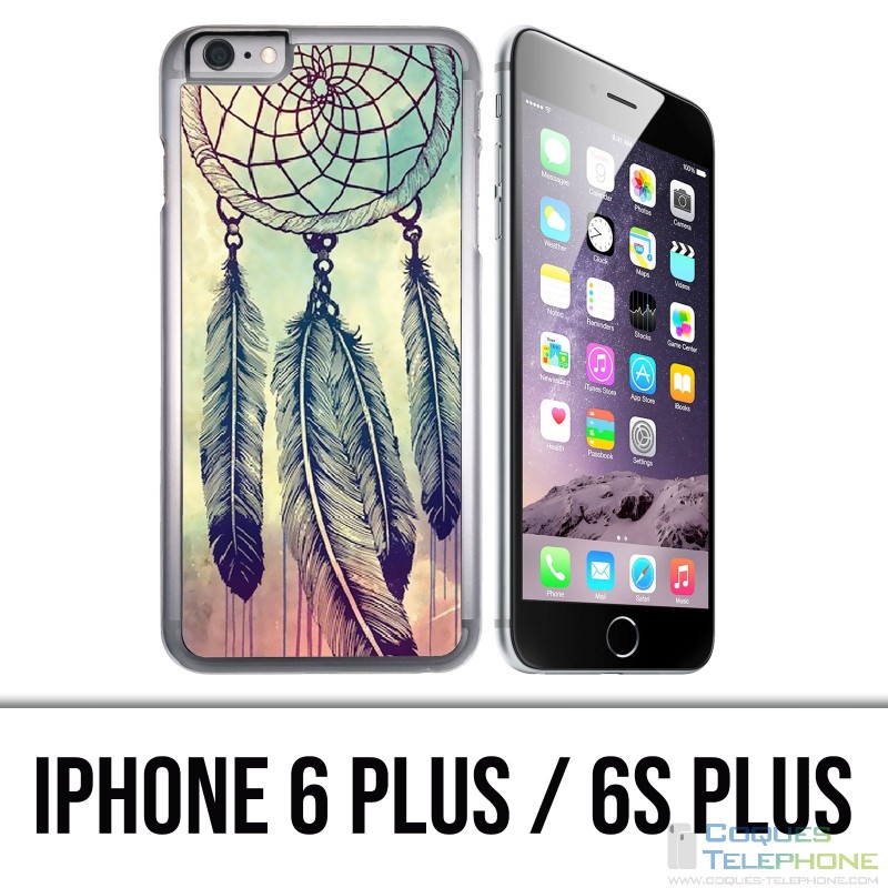 Coque iPhone 6 PLUS / 6S PLUS - Dreamcatcher Plumes