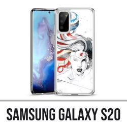 Coque Samsung Galaxy S20 - Wonder Woman Art