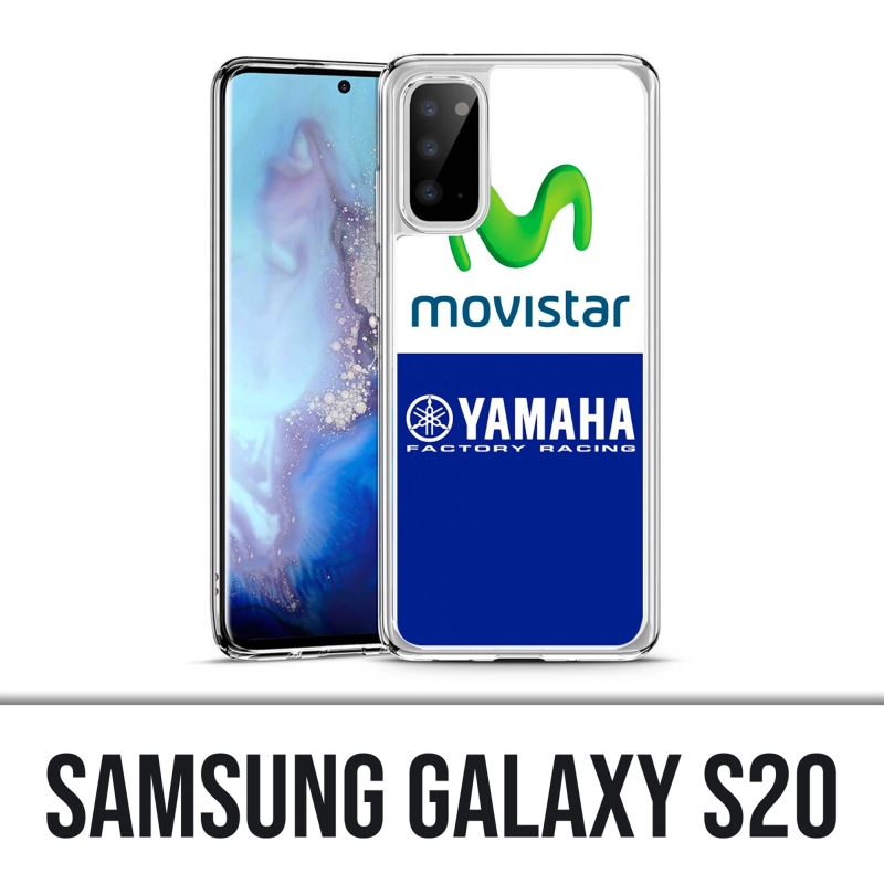 Coque Samsung Galaxy S20 - Yamaha Factory Movistar