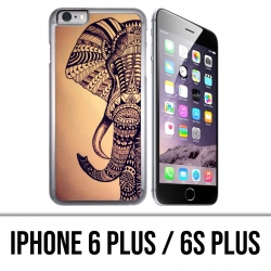 Custodia per iPhone 6 Plus / 6S Plus - Elefante azteco vintage