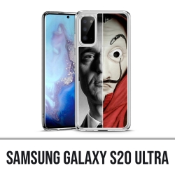 Custodia Samsung Galaxy S20 Ultra - Maschera divisa Casa De Papel Berlin
