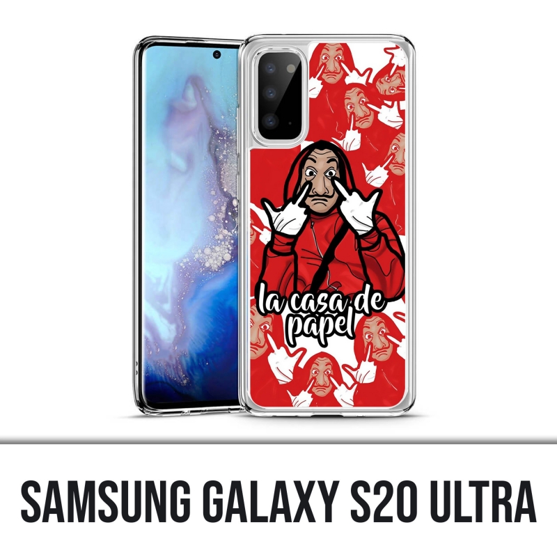 Samsung Galaxy S20 Ultra case - casa de papel cartoon