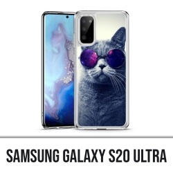 Coque Samsung Galaxy S20 Ultra - Chat Lunettes Galaxie