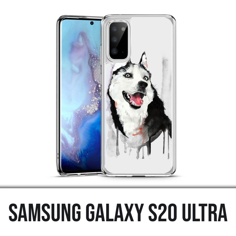 Custodia Samsung Galaxy S20 Ultra - Husky Splash Dog