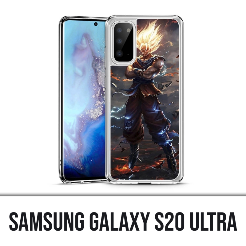 Custodia Samsung Galaxy S20 Ultra - Dragon Ball Super Saiyan