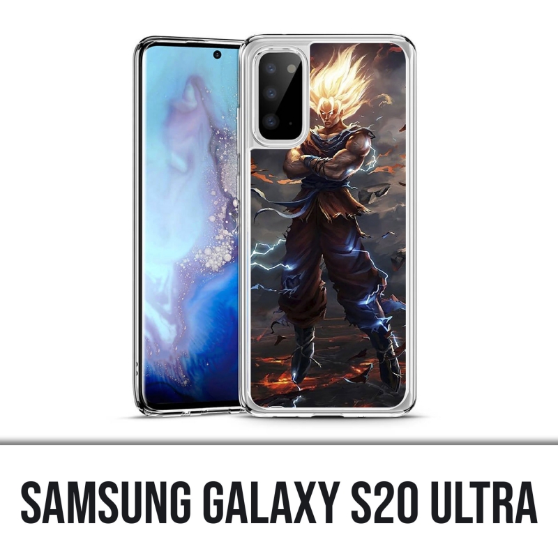 Funda Ultra para Samsung Galaxy S20 - Dragon Ball Super Saiyan