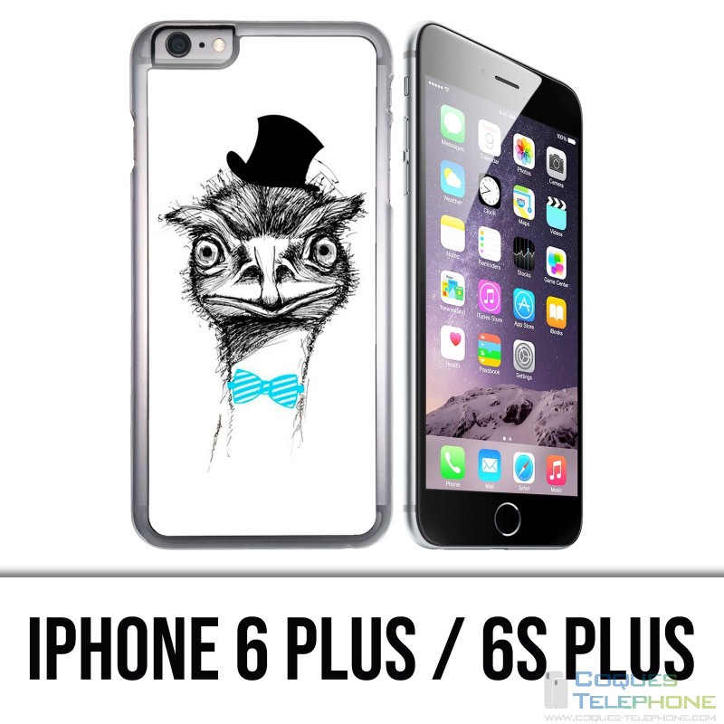 Custodia per iPhone 6 Plus / 6S Plus - Struzzo divertente