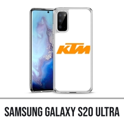 Coque Samsung Galaxy S20 Ultra - Ktm Logo Fond Blanc