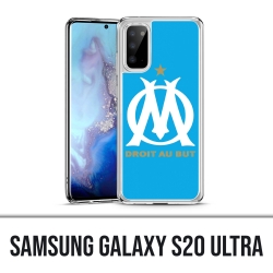 Funda Samsung Galaxy S20 Ultra - Logotipo Om Marseille Blue