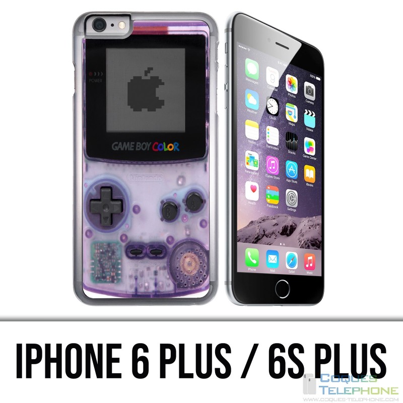 IPhone 6 Plus / 6S Plus Hülle - Game Boy Farbe Violett